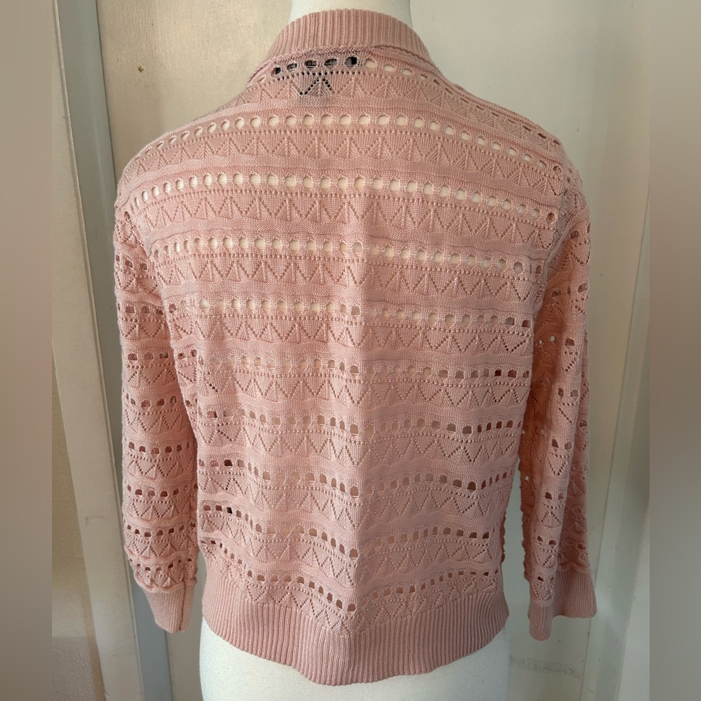 Open-Front Knit Sweater - Picture 7 of 8